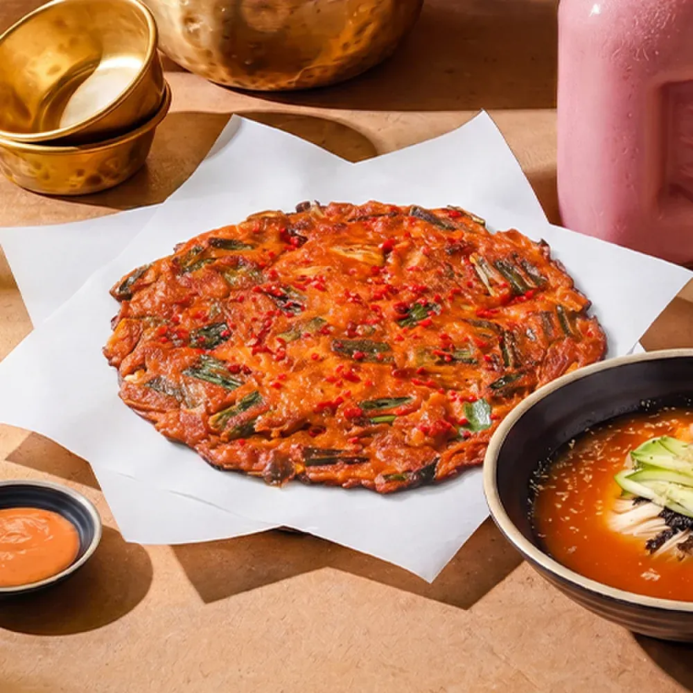 마라 전과 시원한 국수가 나오는 여름세트